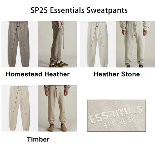 SP25 Essentials Sweatpants (Metallic Logo)