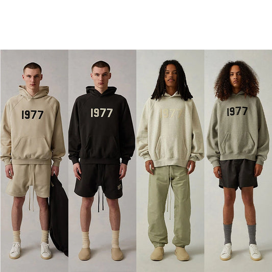 SS22 1977 Collection Essentials Hoodie (1977Velvety)